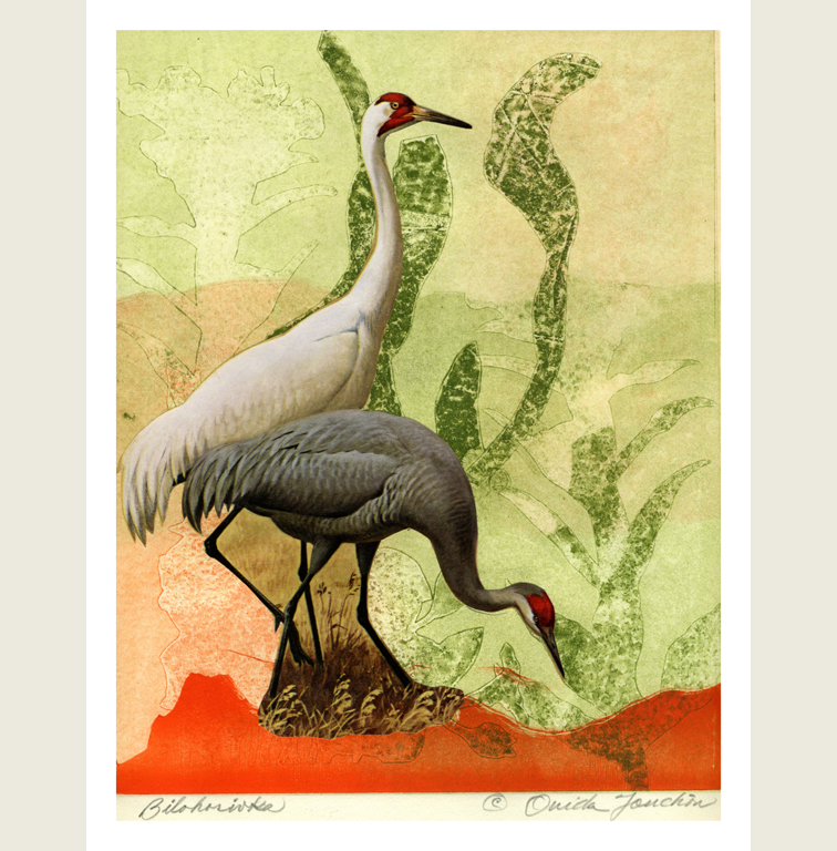 Ukrainian Monoprints-Bilohorivka