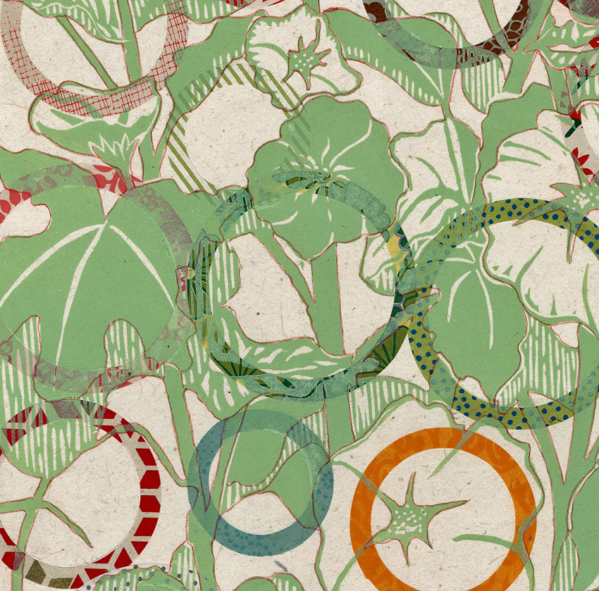 Hollyhock series no. 3