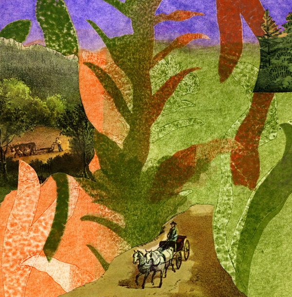 Ukrainian Monoprints- Serebrianka