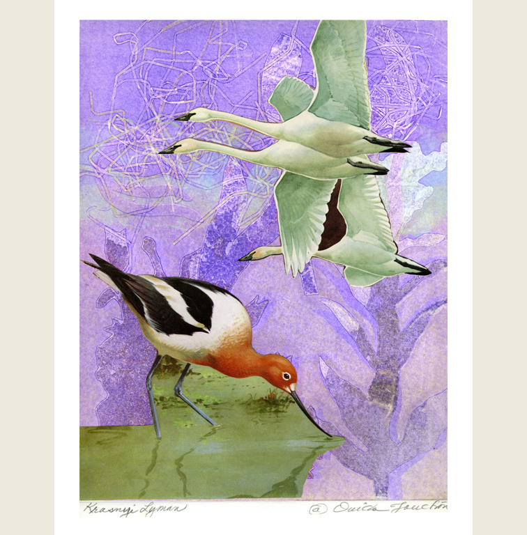 Ukrainian Monoprints-Krasnyi Lyman