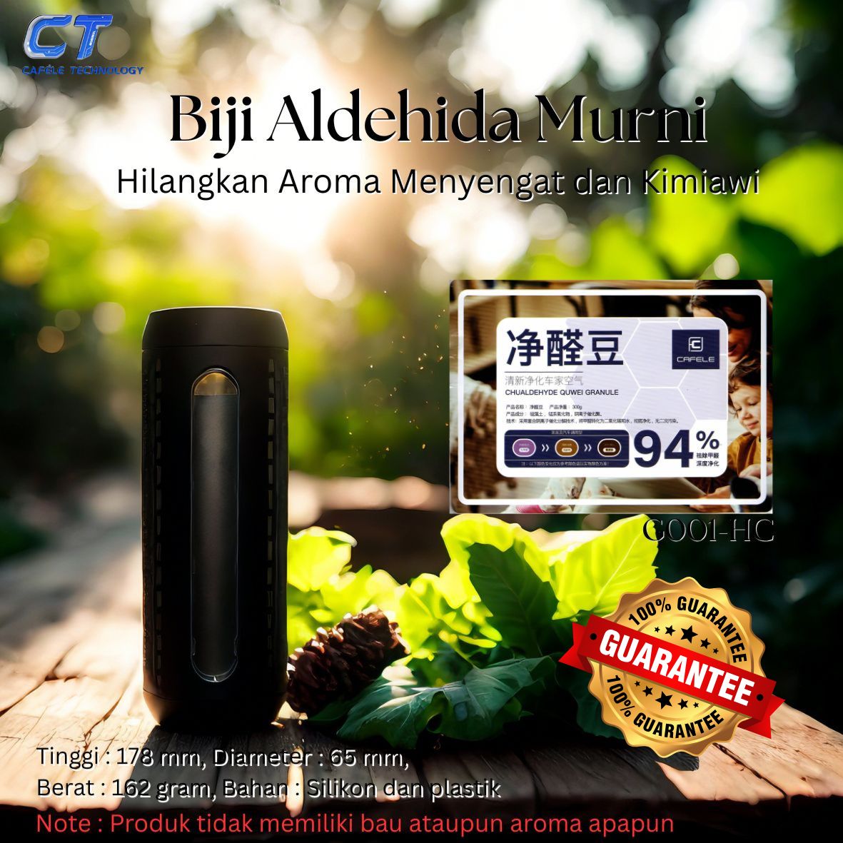 CFTech G001-HC dan GH002-HC isi 300gram