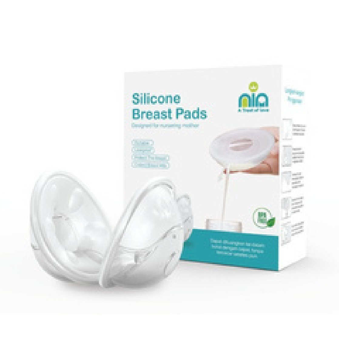 NIA SILICONE BREAST PADS
