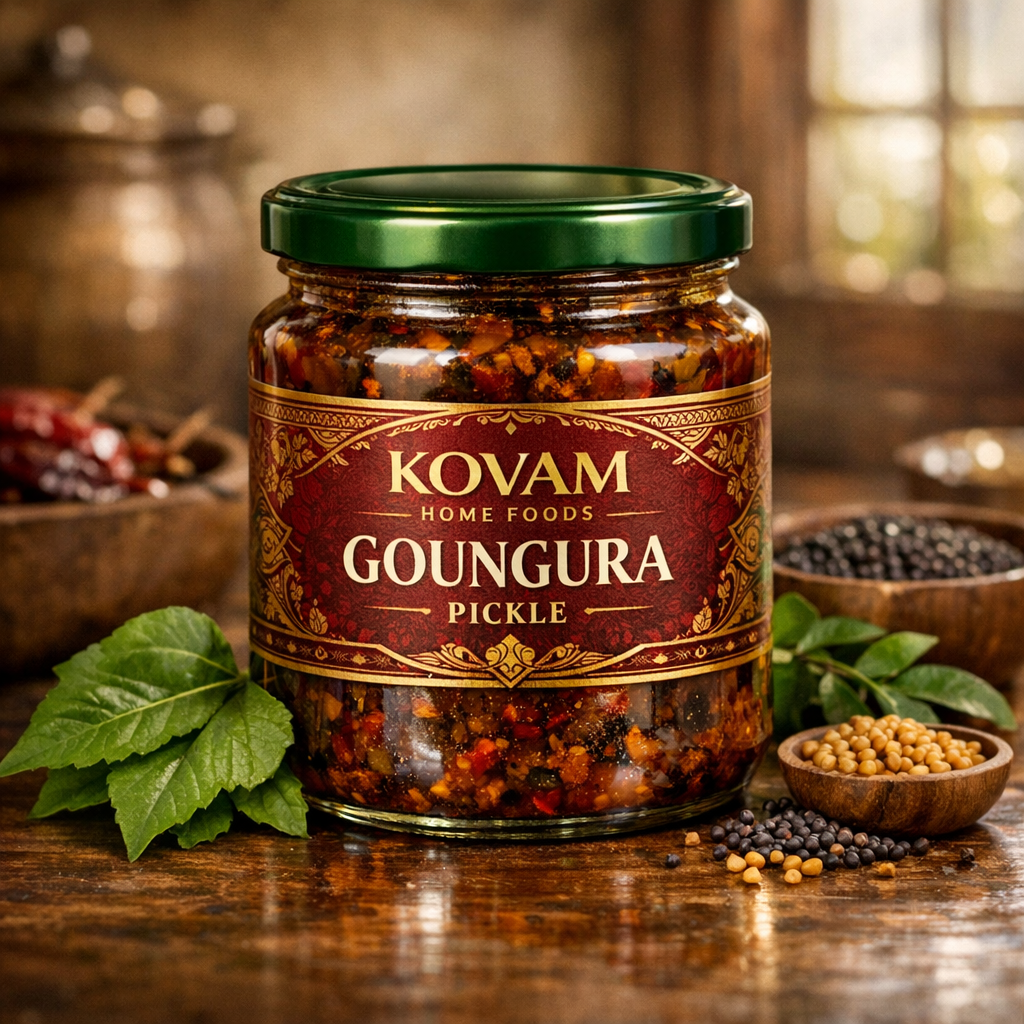 Sorrel Leaves Pickle (Gongura Pickle)