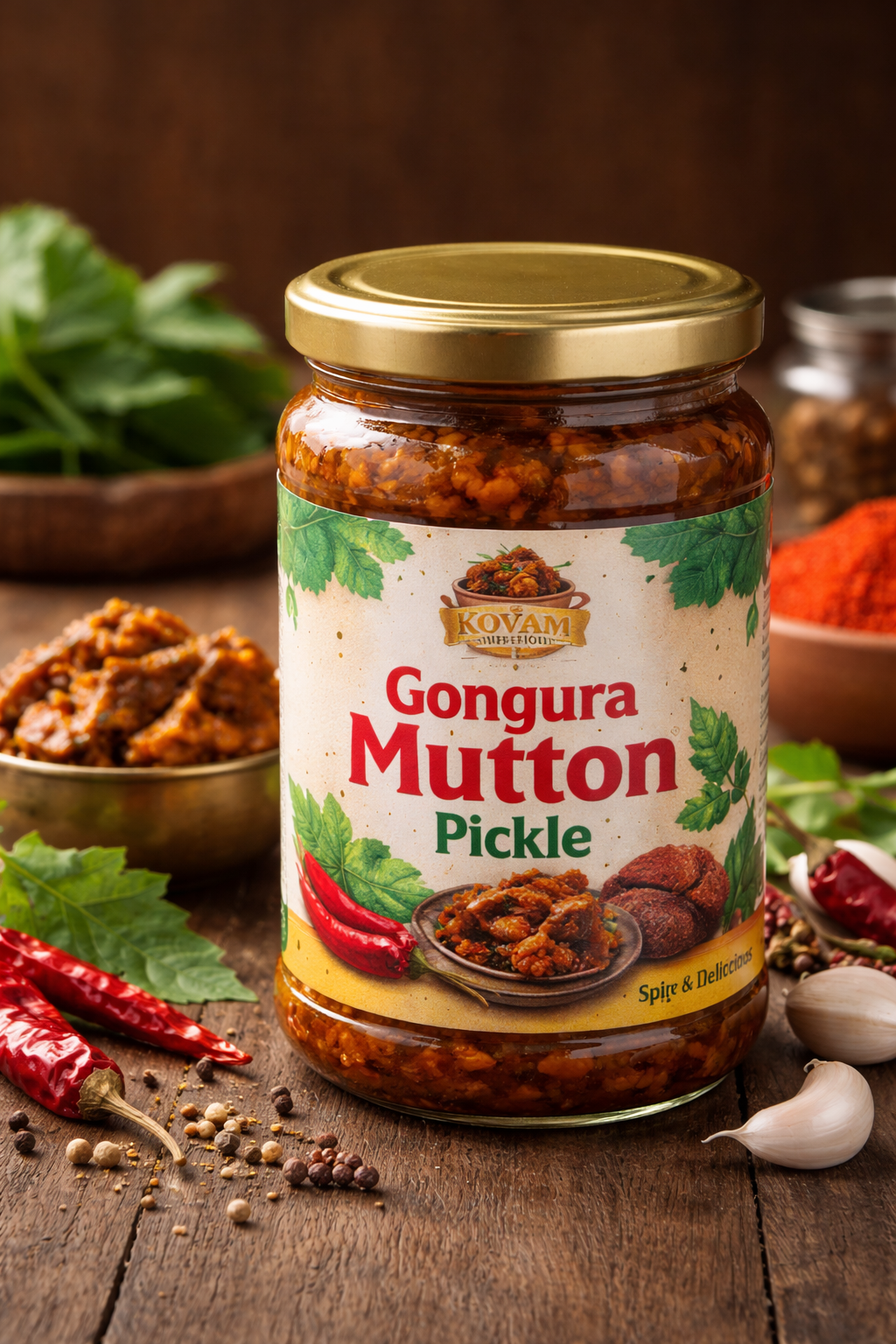 Gongura Mutton Pickle