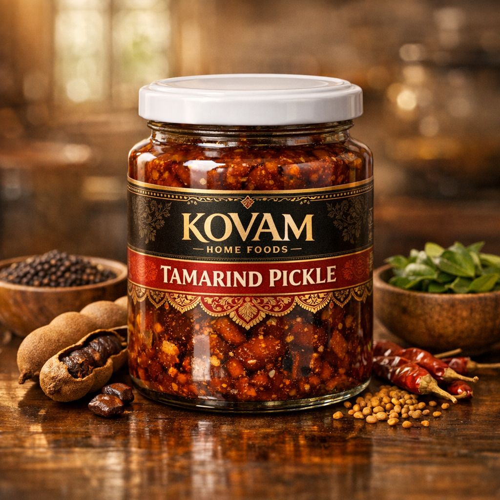 Tamarind Pickle (Chintakaya pachadi)