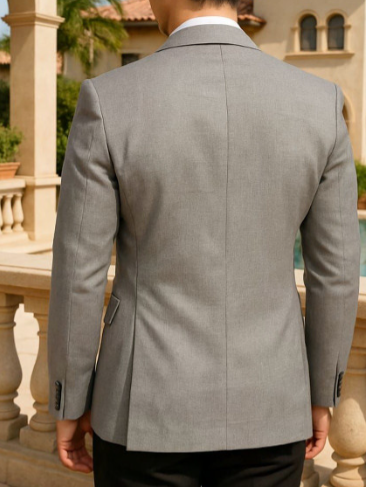 Men's Light Grey Blazer
