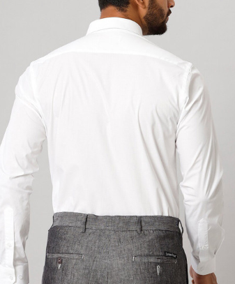 Men's White Dress Shirt
