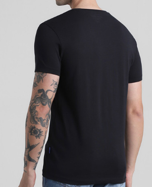 Black Crew Neck T-Shirt