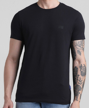 Black Crew Neck T-Shirt