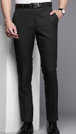 Men's Formal Black Trousers