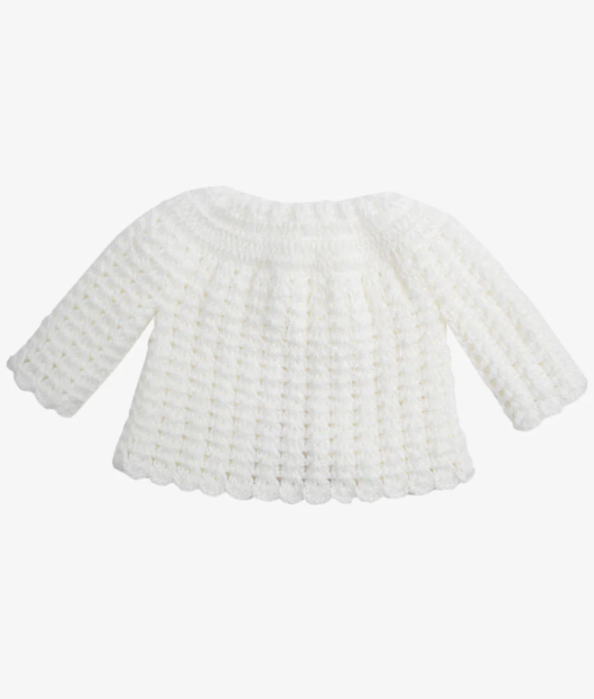Handmade Crochet Baby Cardigan