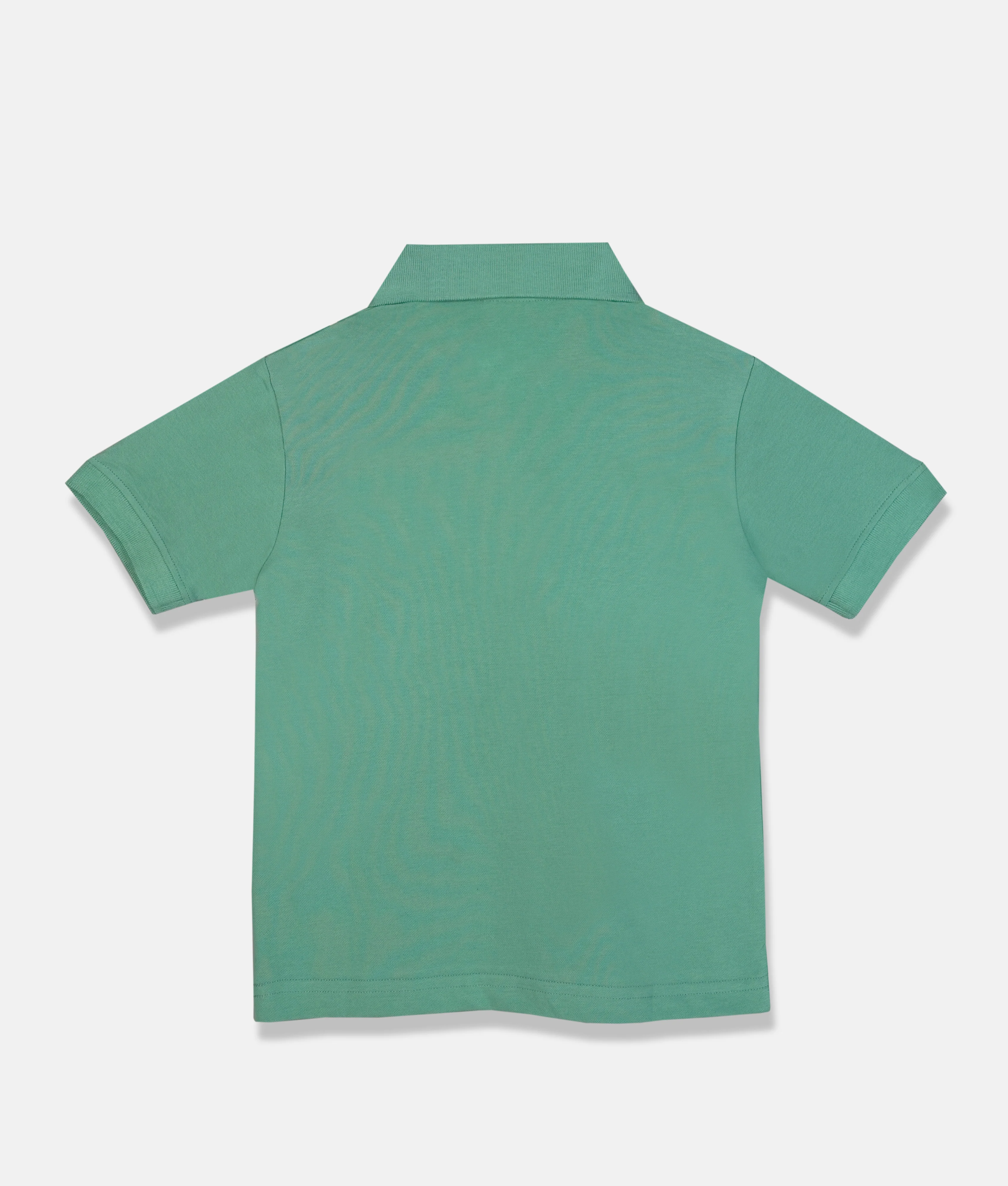 Boys T-Shirt - Twin Stripe Tracks - Ocean Green