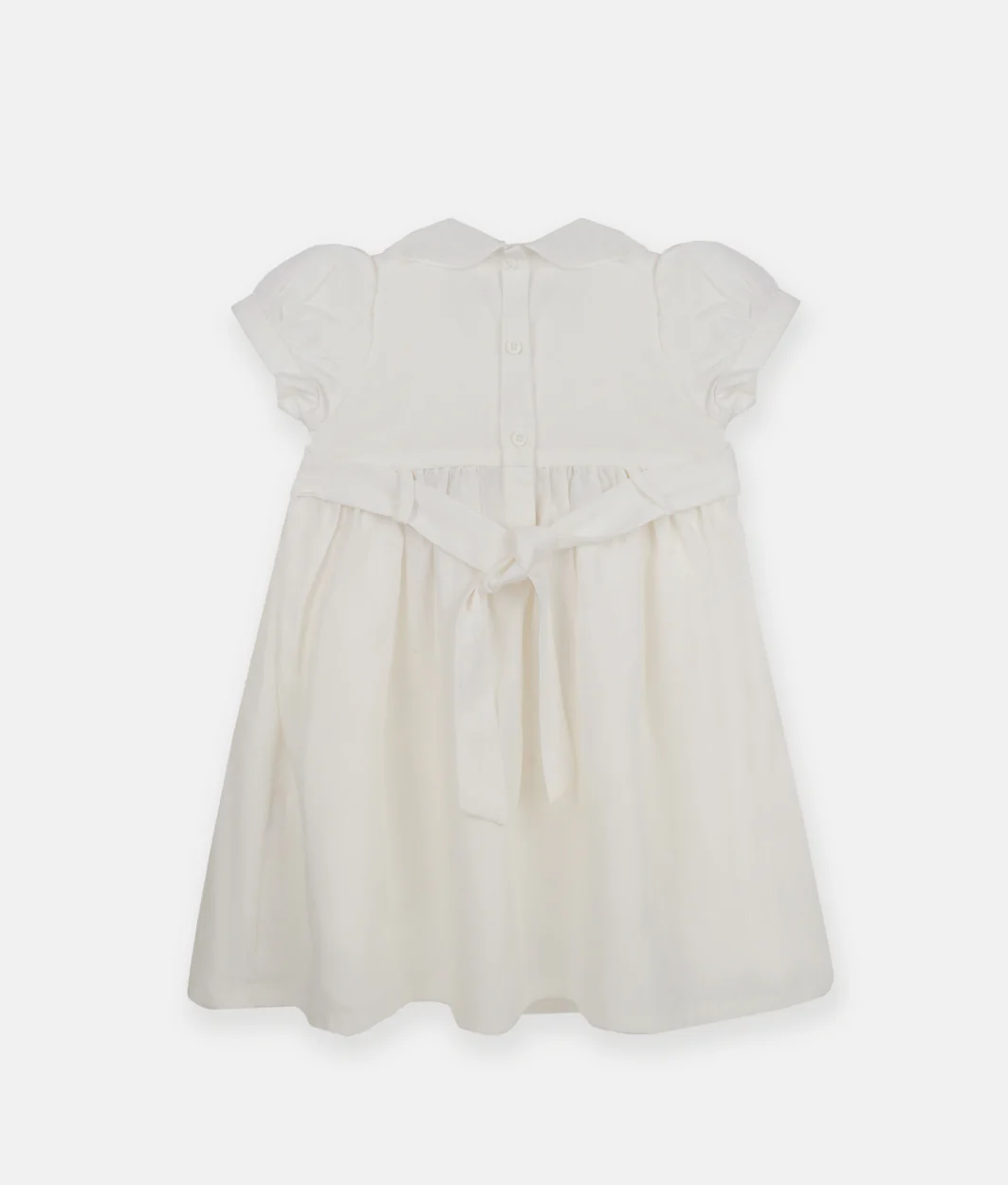 Pure Grace Embroidered Smocked Girls Dress