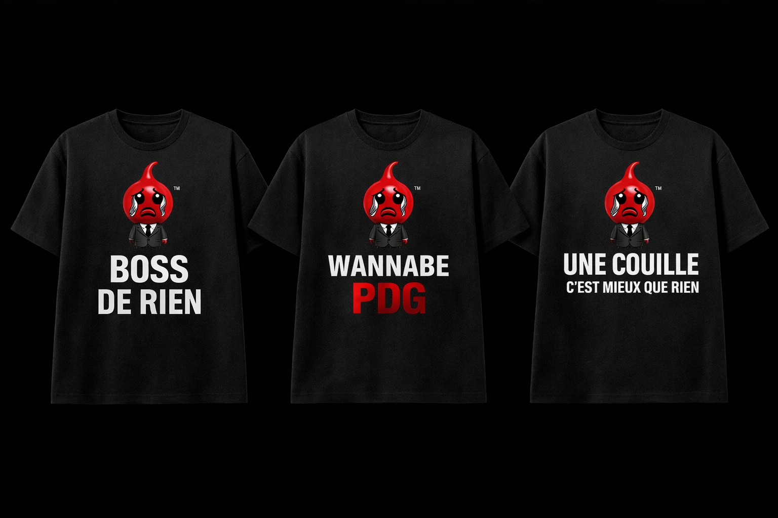 T-shirts humoristiques à motif original