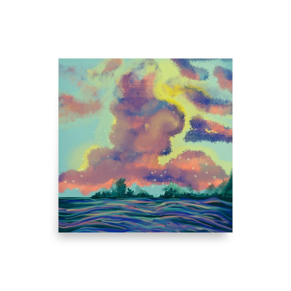 Vibrate Poster Print