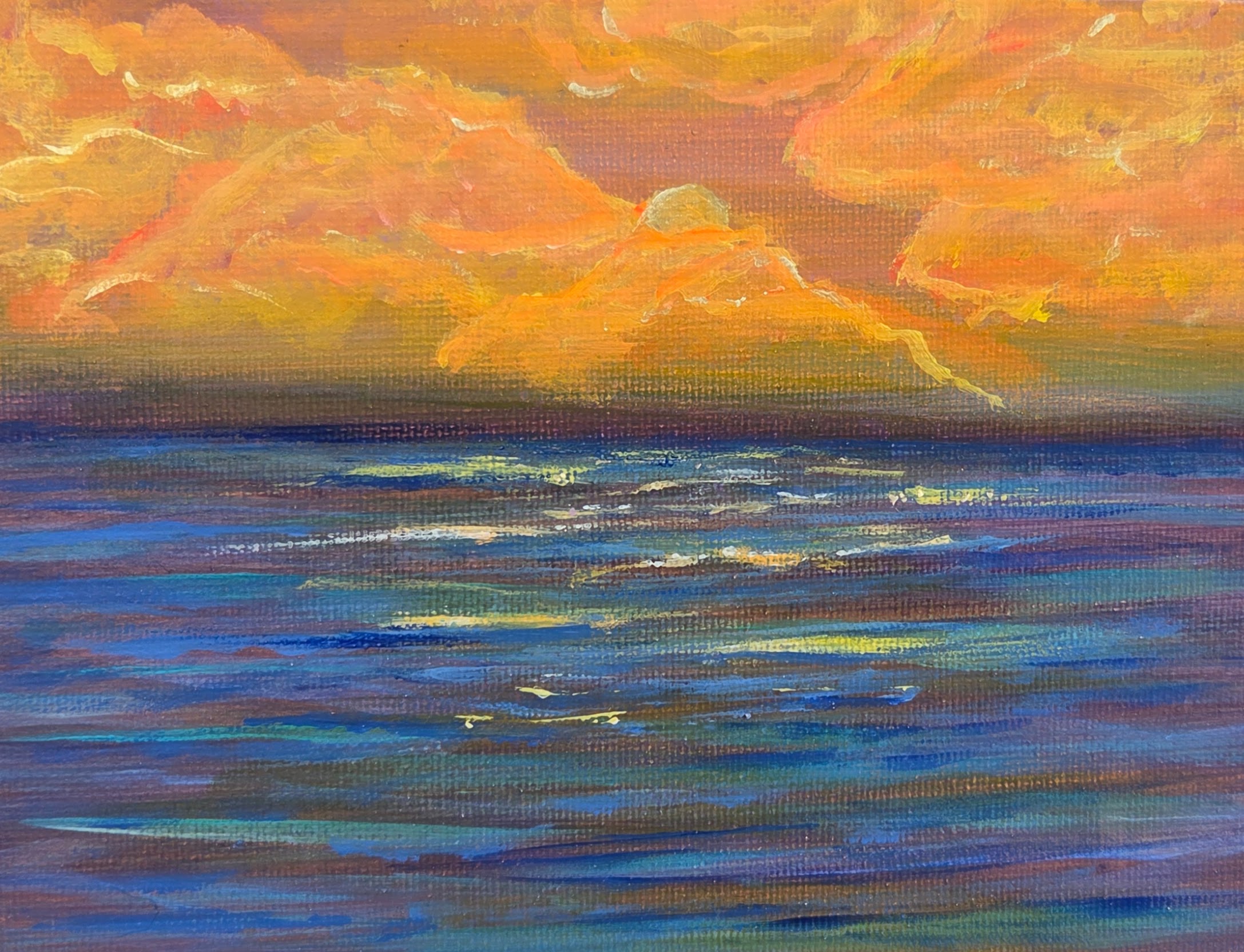Sunset Blvd 4x6in, Original 