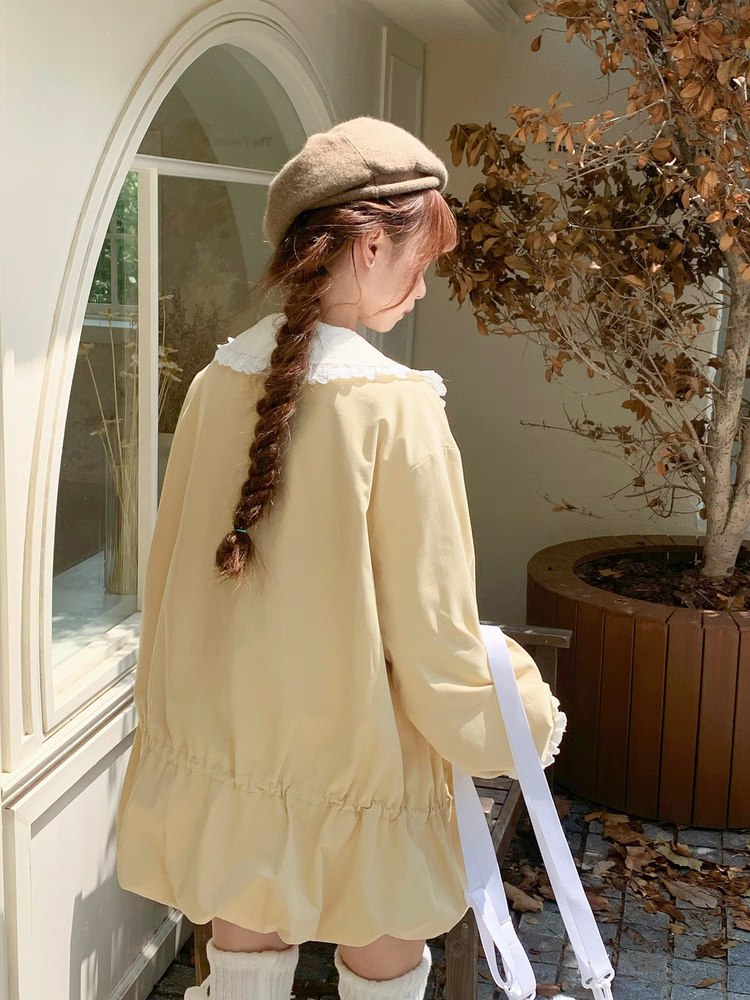 Vintage-Inspired Yellow Dress