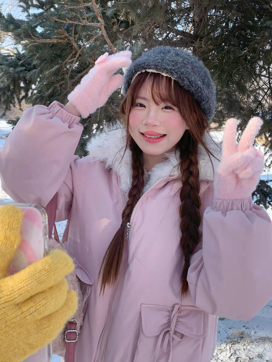 Pink Winter Coat