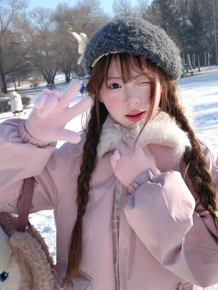 Pink Winter Coat