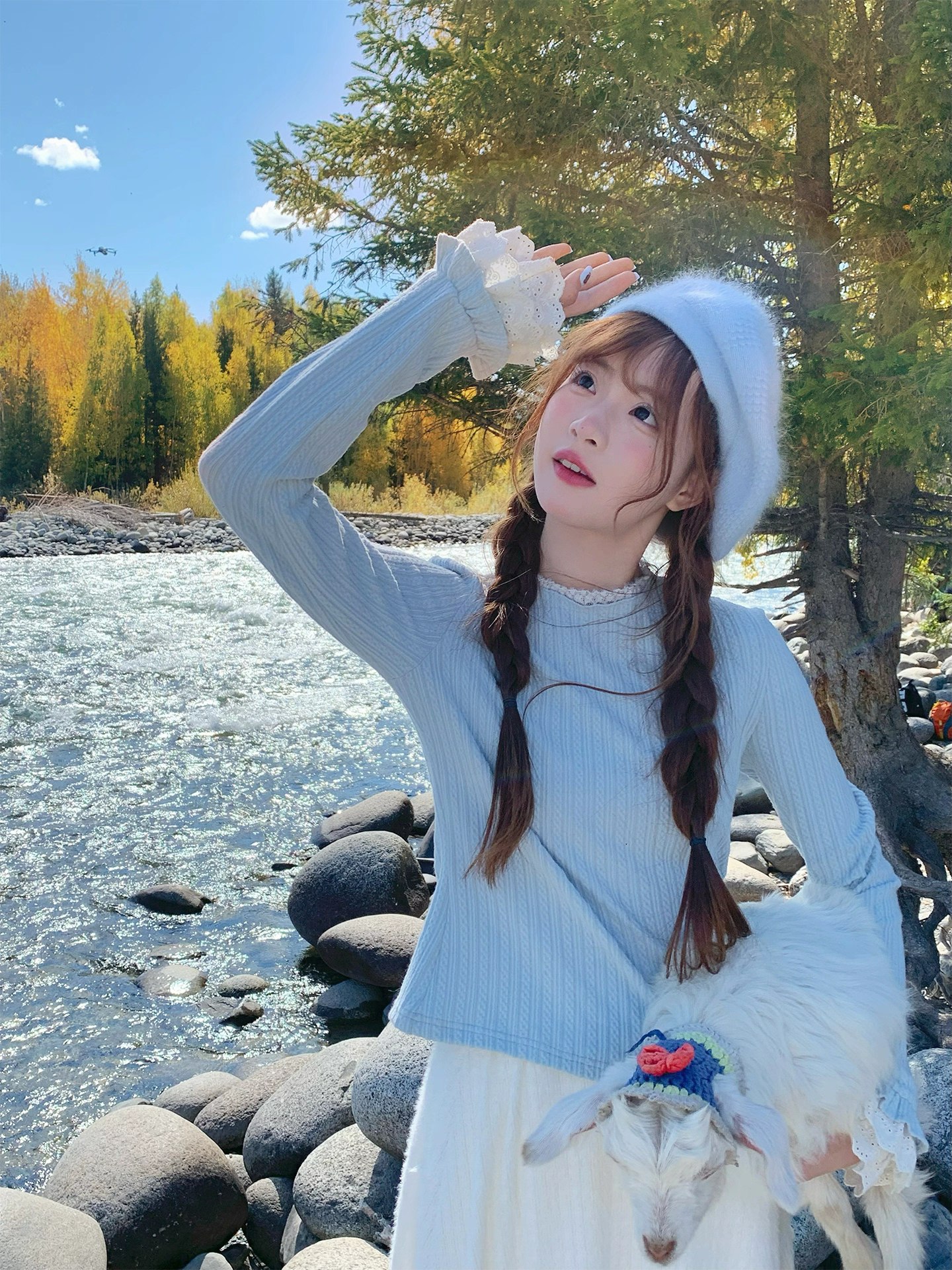 Long White Bohemian Dress