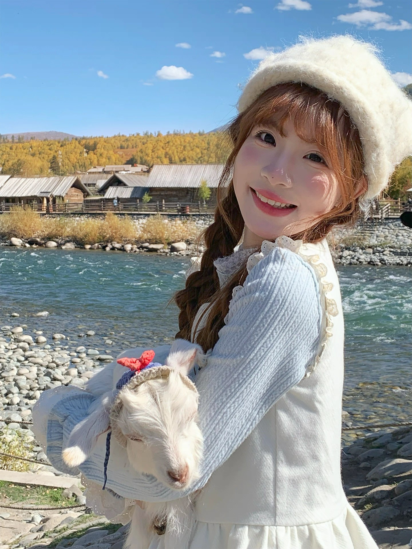 Long White Bohemian Dress