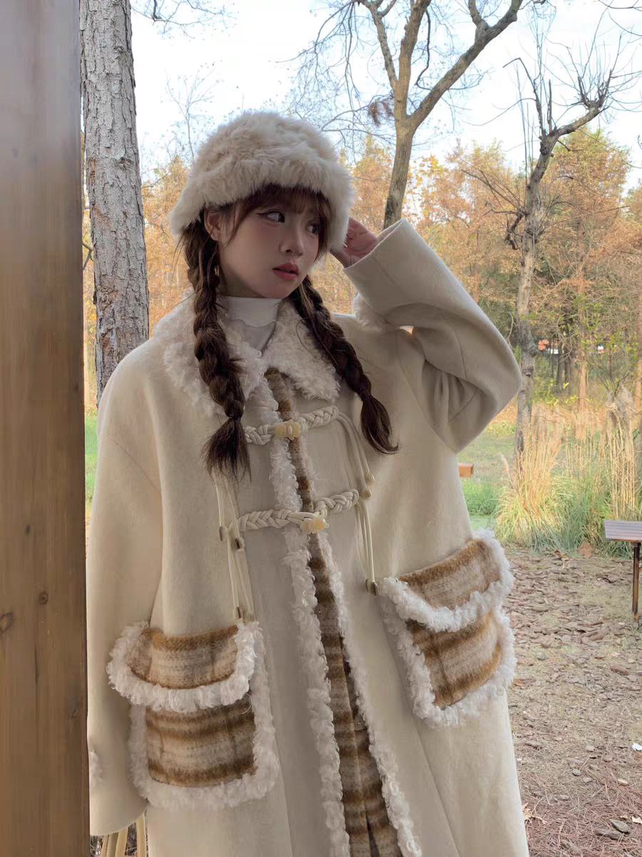 Vintage Sherpa Wool Coat