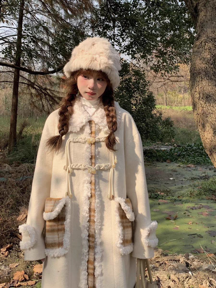 Vintage Sherpa Wool Coat