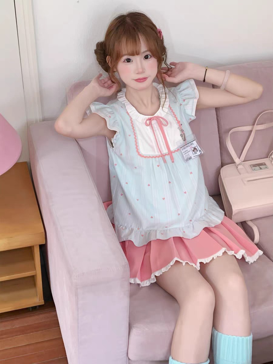 Sweet Lolita Blouse and Skirt Set