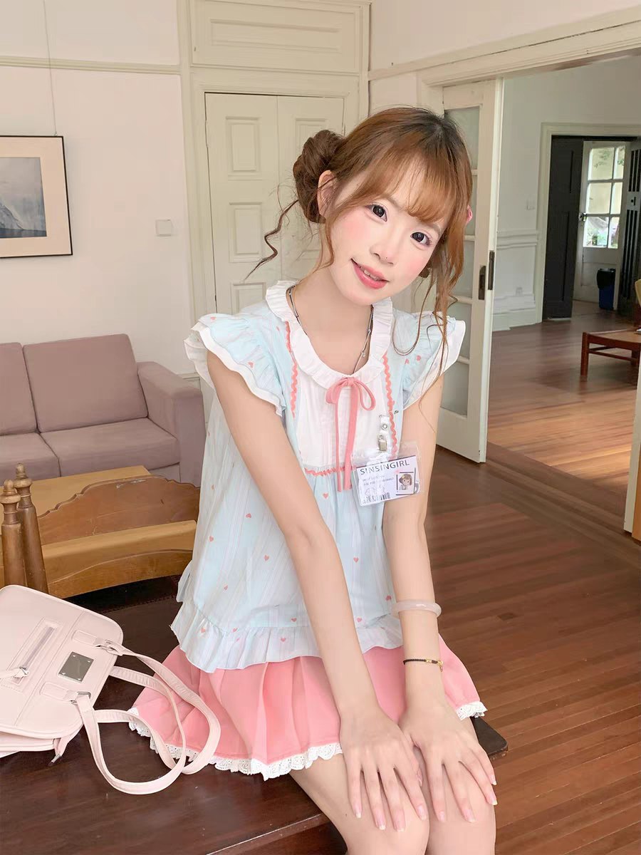 Sweet Lolita Blouse and Skirt Set