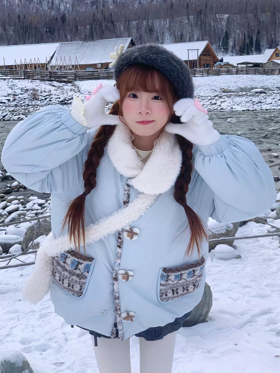 Winter Fleece-Lined Coat