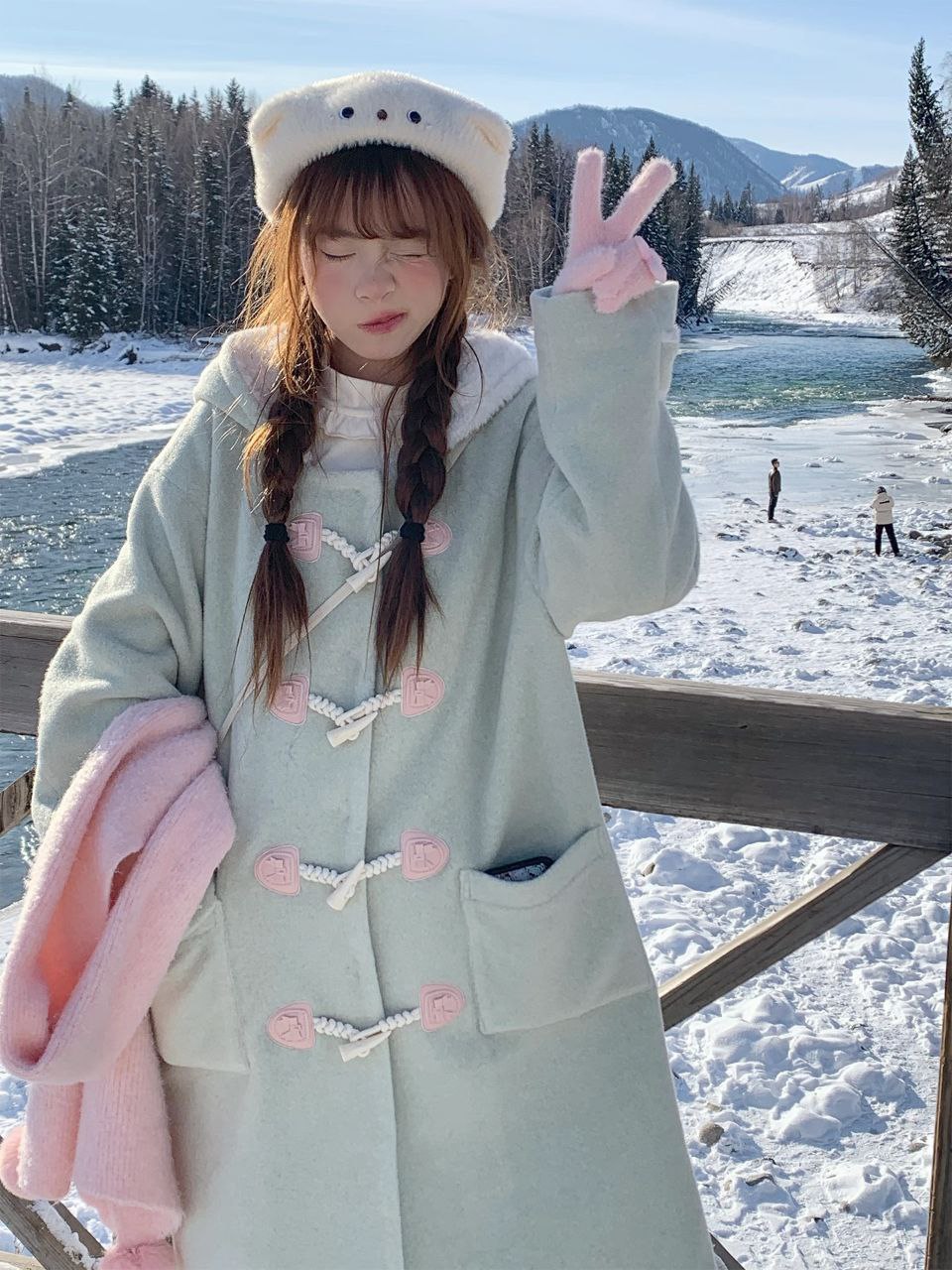 Pastel Winter Coat