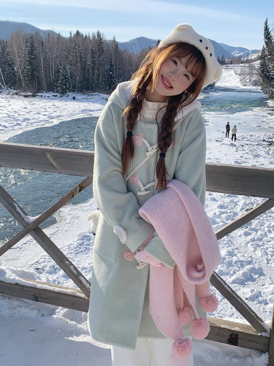 Pastel Winter Coat