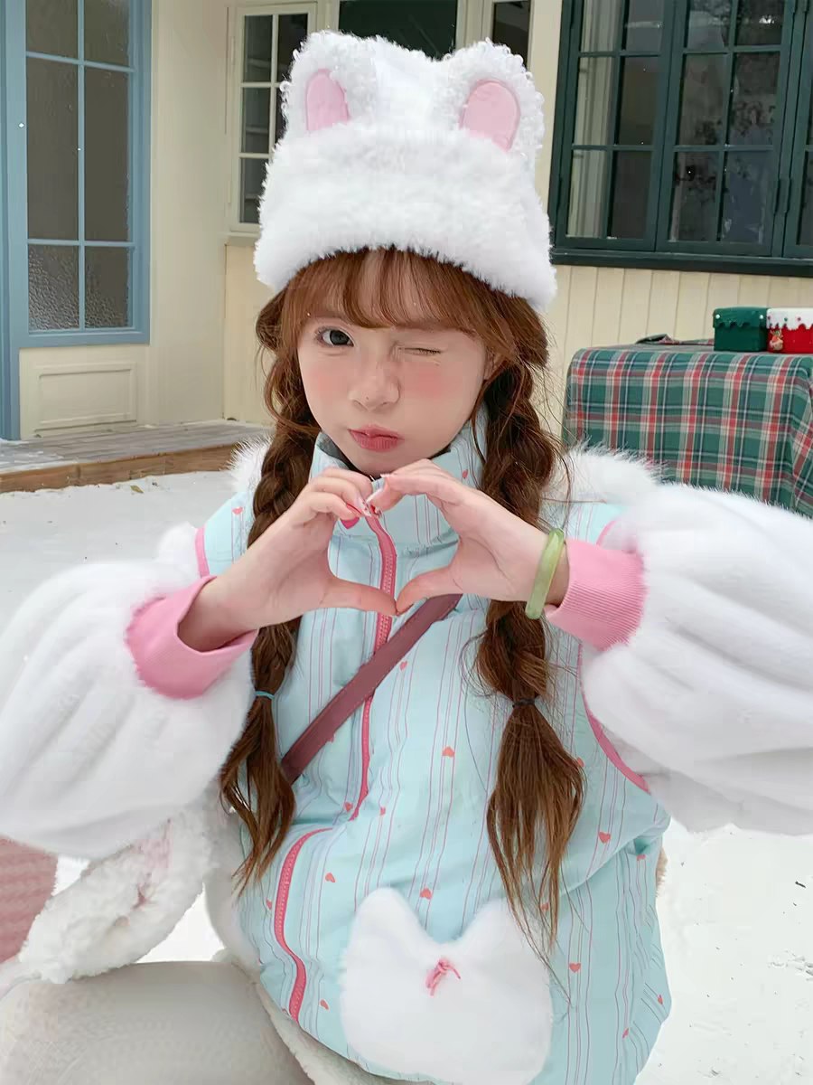 Cute Bunny Winter Jacket