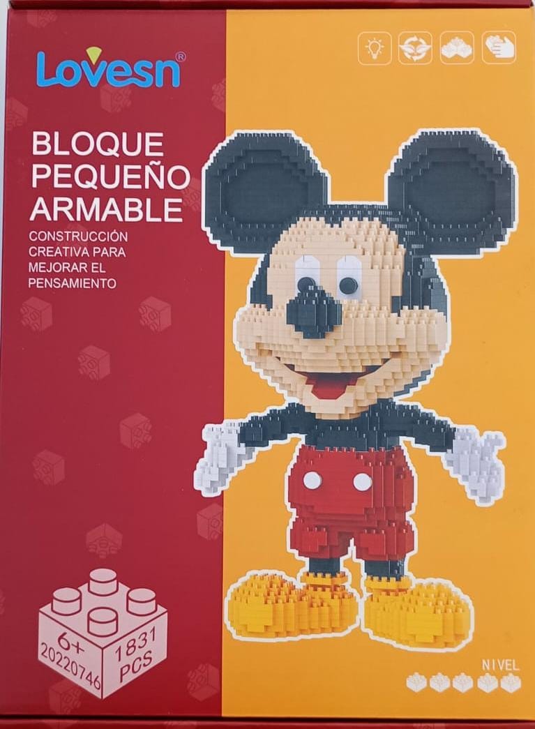 LovESN Small Building Block Mickey Mouse