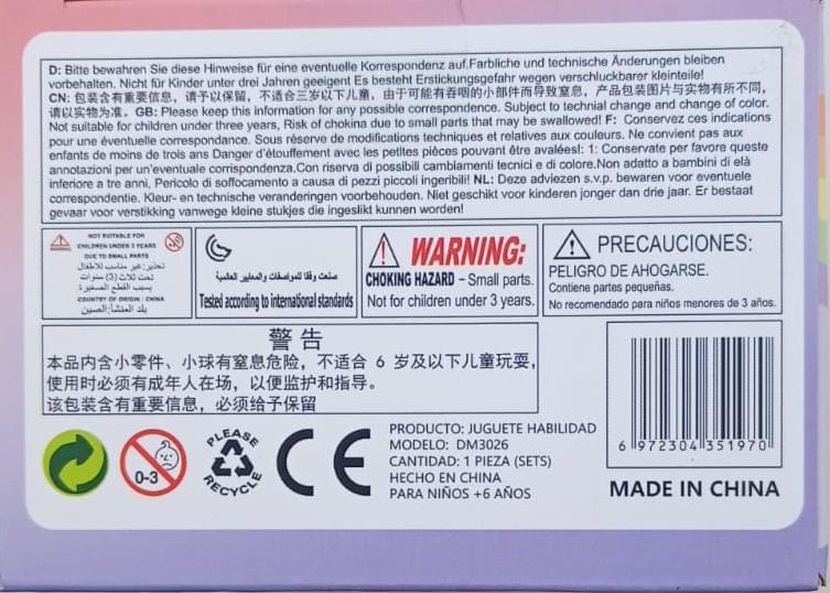 Lovesn Rainbow Unicorn Building Blocks