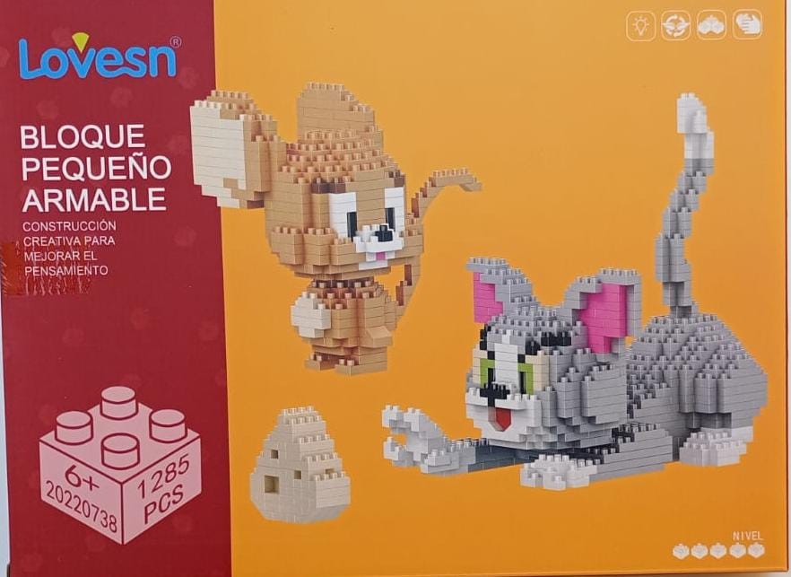 Tom and Jerry Block Set