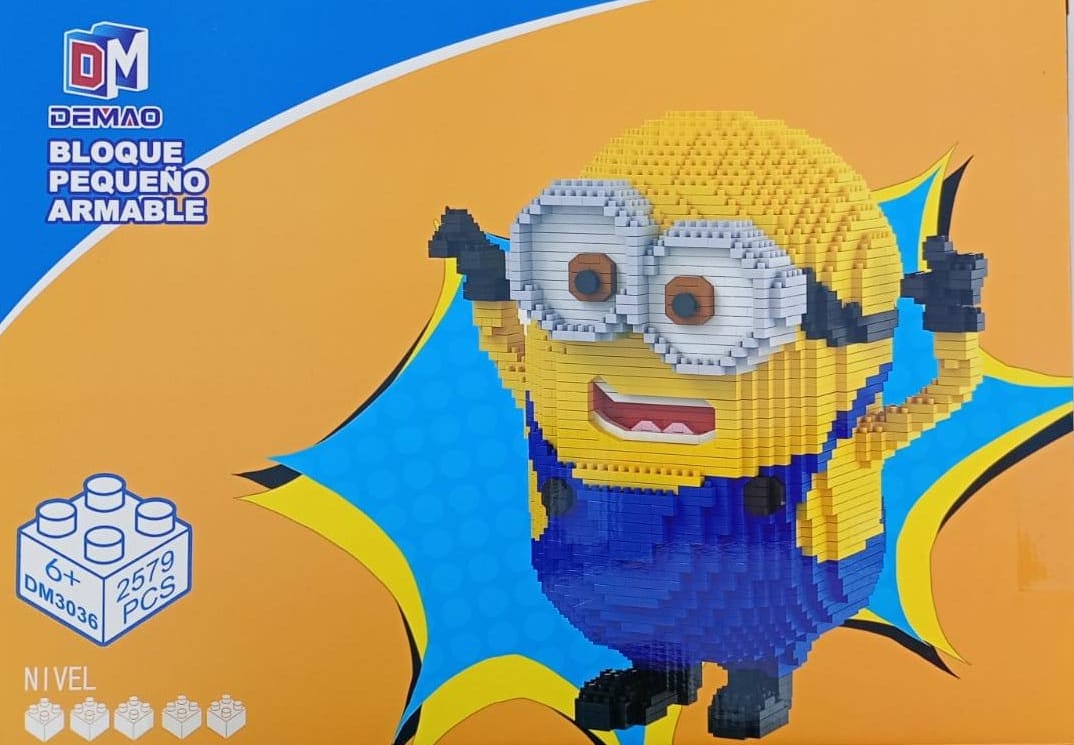 Mini Block Minion Building Set