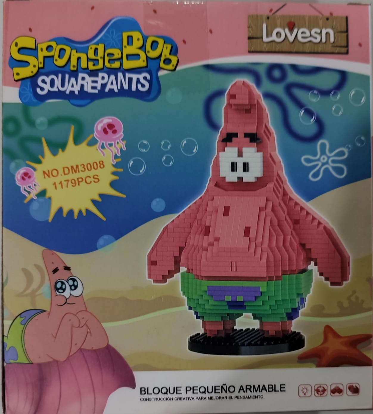 Patrick Star Building Block Set