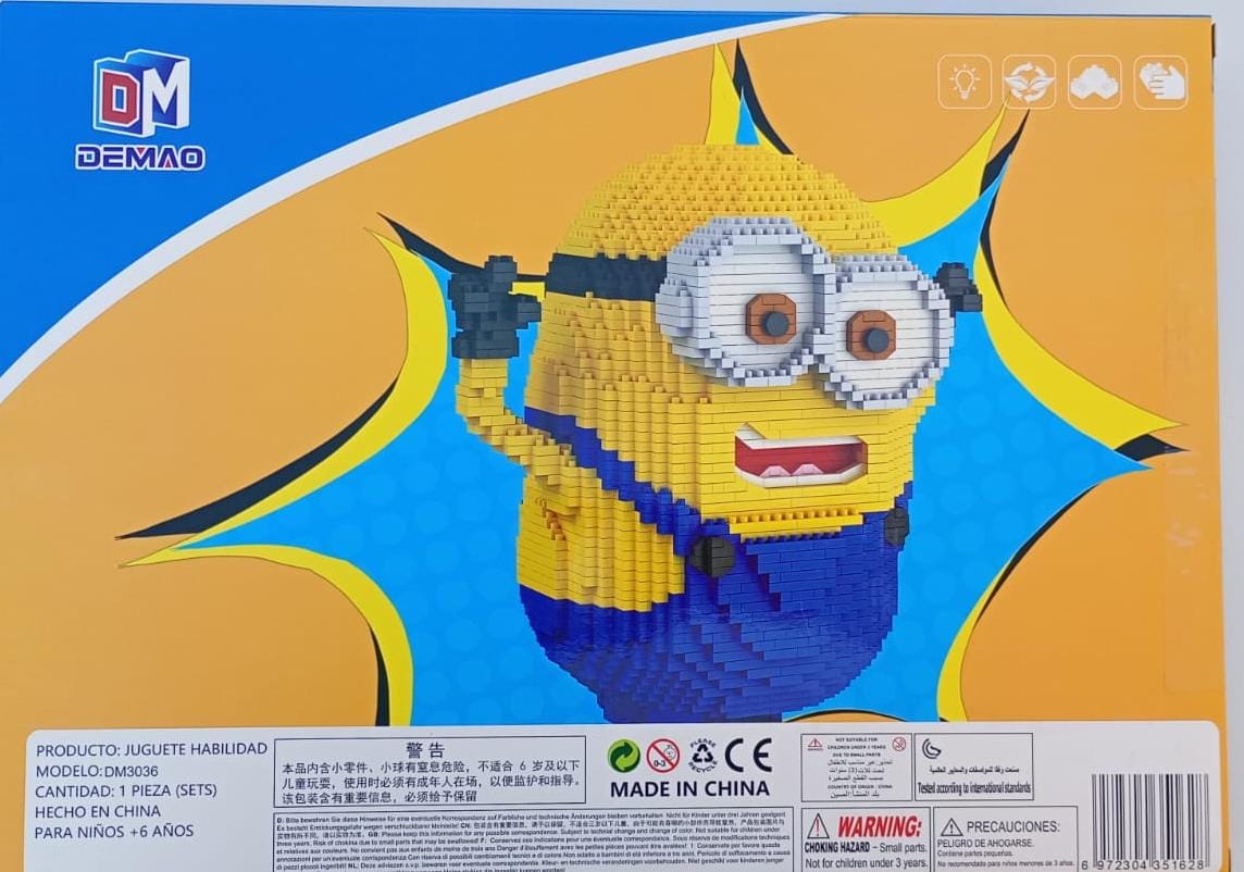 Mini Block Minion Building Set