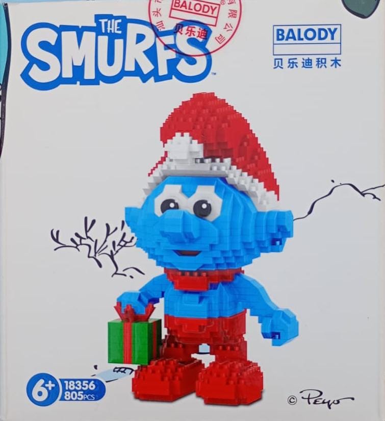The Smurfs Balody Building Block Set