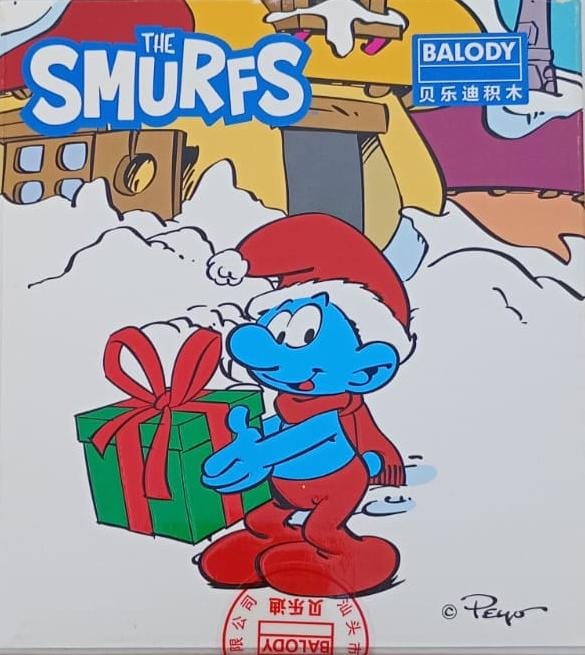 The Smurfs Balody Building Block Set