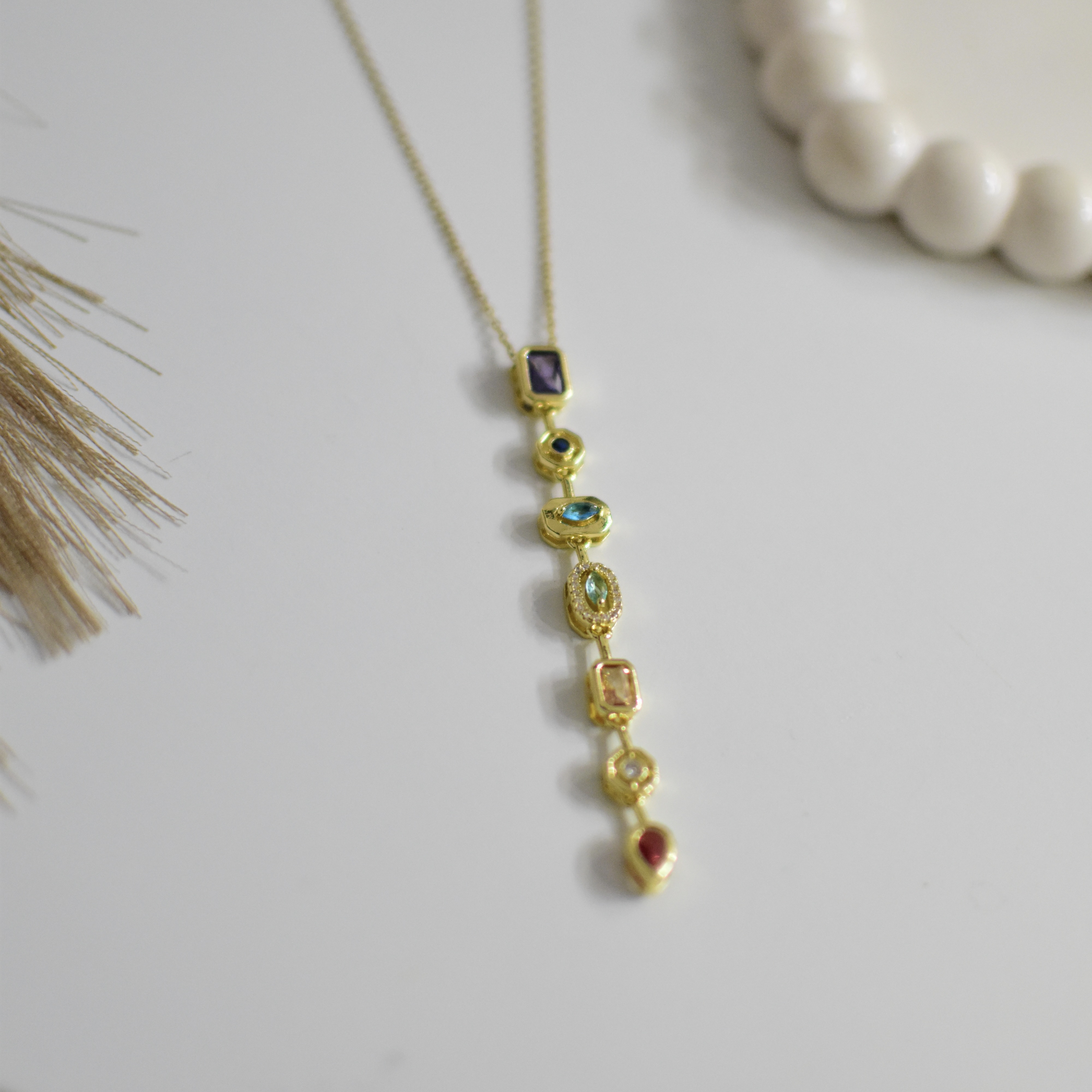 Rainbow Gem Chain