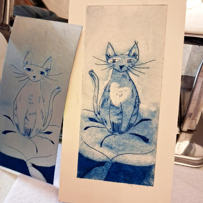 Initiation à la gravure sur Tetrapak - adultes - dès 15 ans