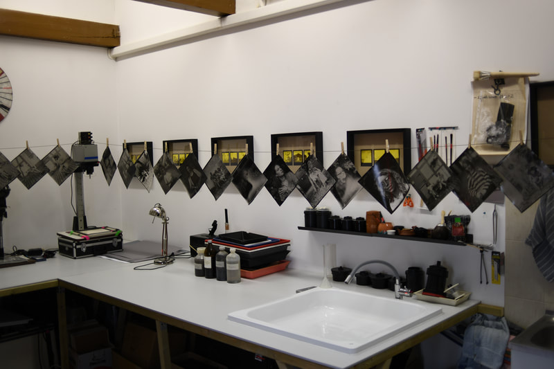 Individual large format camera training session