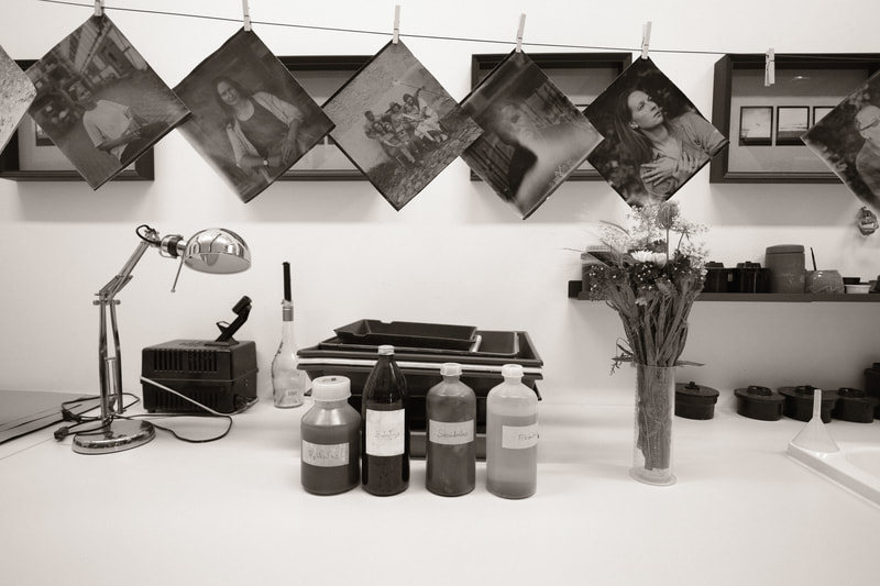 Individual large format camera training session