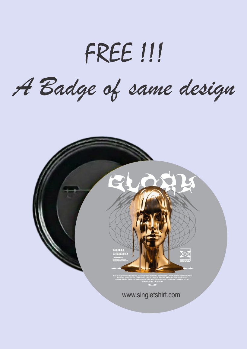 Customized GLORY Graphic T-shirt 1517 MB