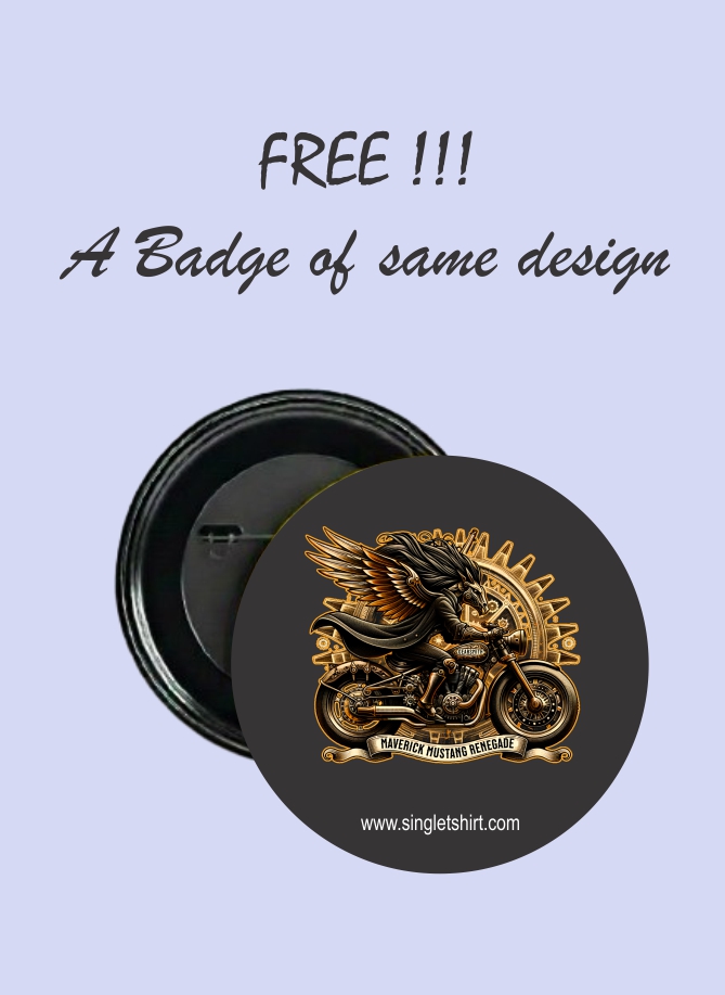 Custom Motorcycle Graphic T-Shirt 1556 MB