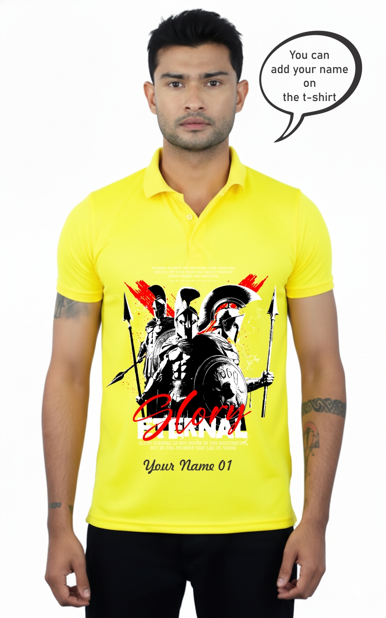 Custom Spartan Graphic T-Shirt 1510 MB