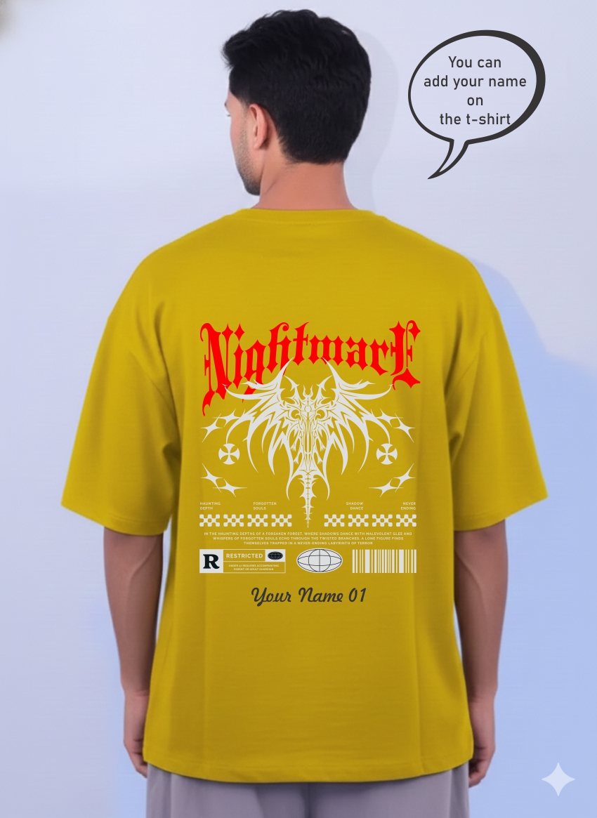 Custom Nightmare Graphic T-Shirt 1680 MA