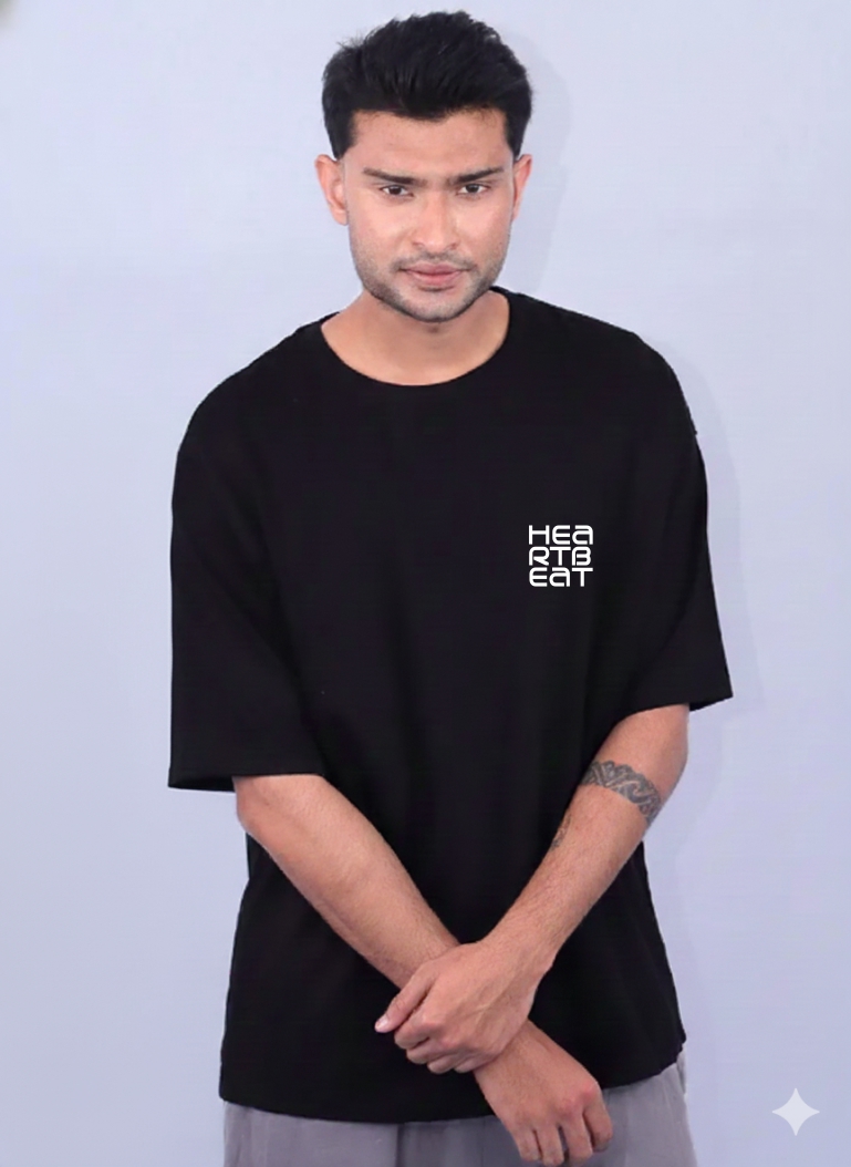 Heart Beat Graphic T-Shirt 1640 MC